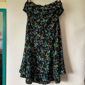 Off the shoulder floral dress